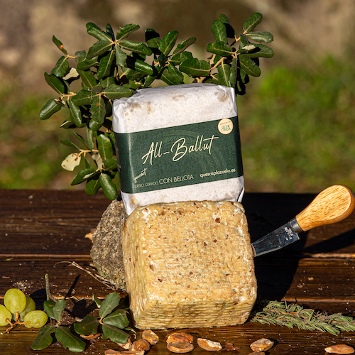 Queso con bellota del Valle de los Pedroches.